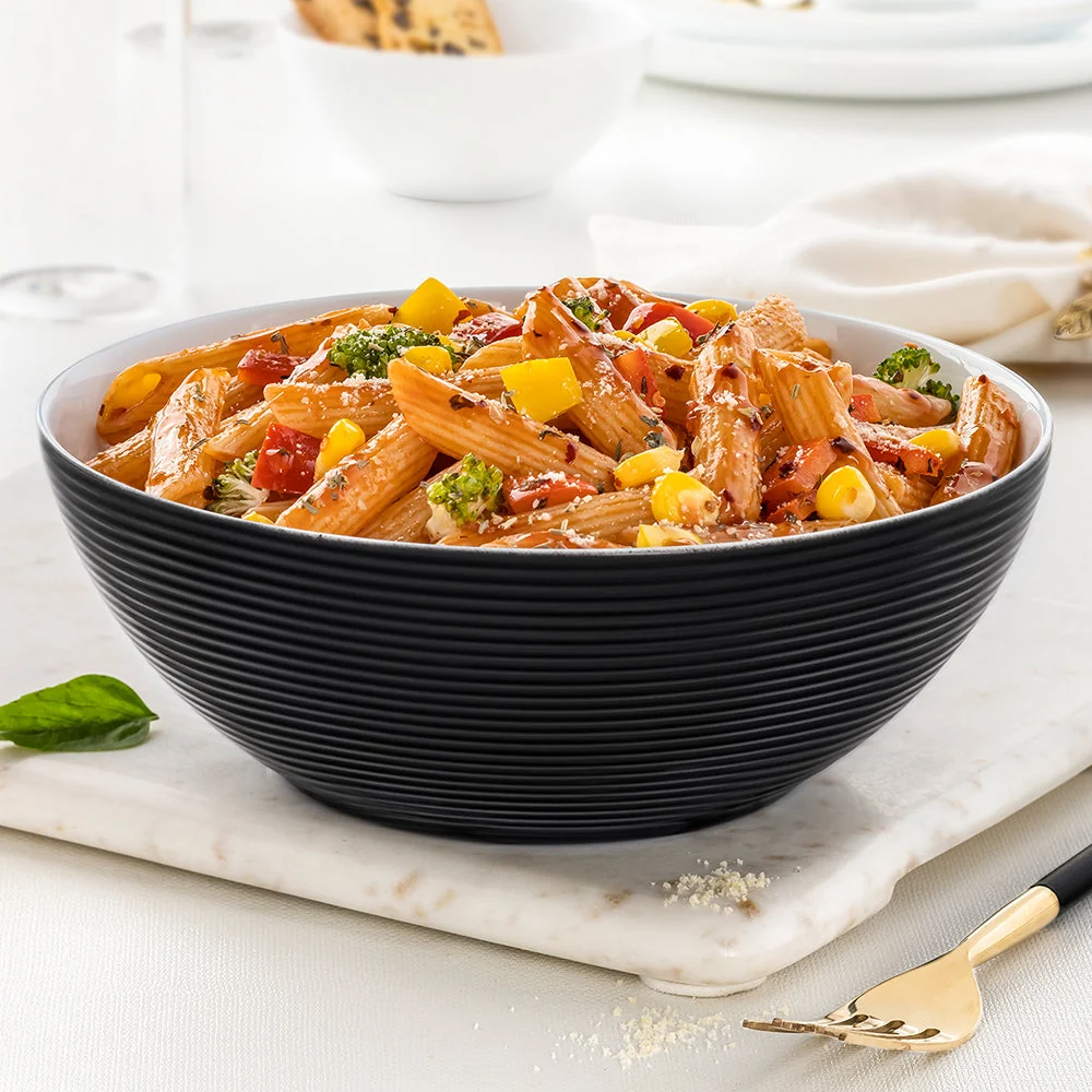 Black Serving Bowl 1.3L