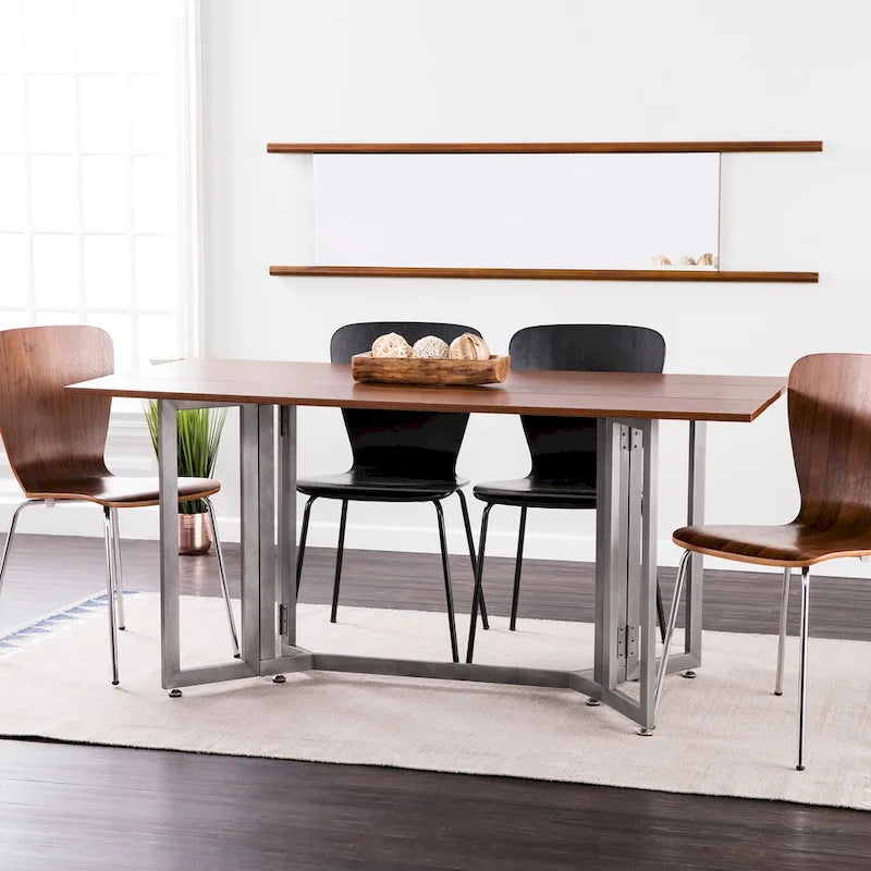 Drop Leaf Console to Dining Table - Black