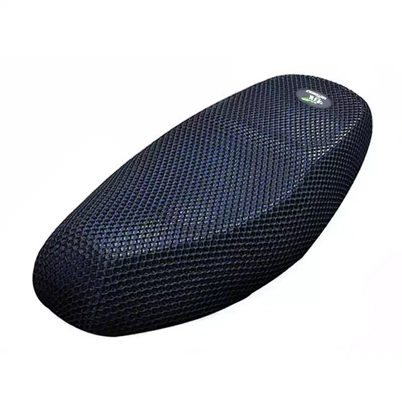 Unique Bargains 3D Breathable Mesh Net Protector Cushion Motorcycle Moped Seat Cover XXL