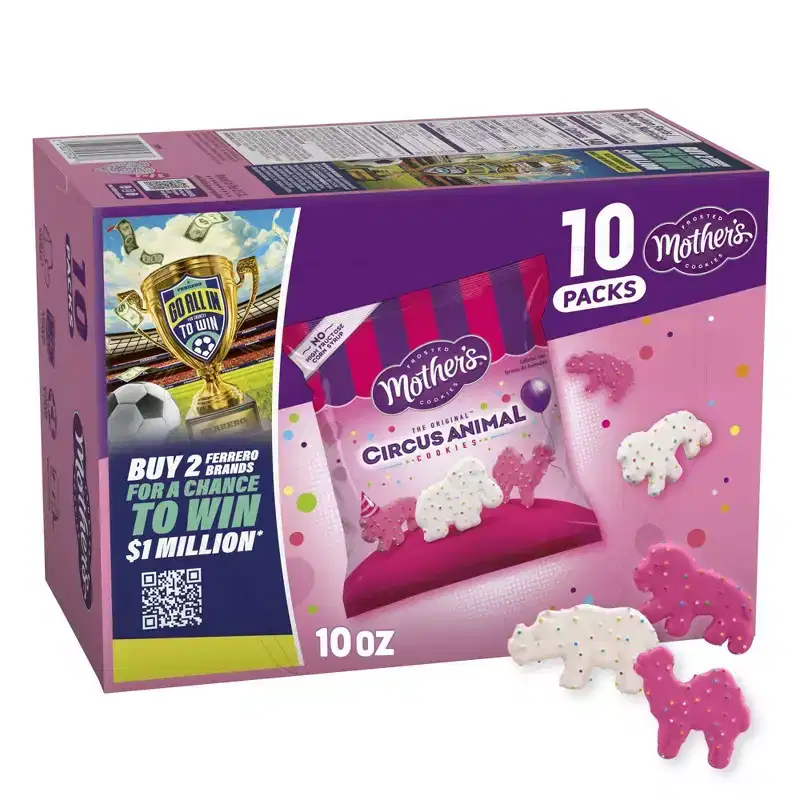 Mother's Cookies Circus Animals - 10oz/10ct
