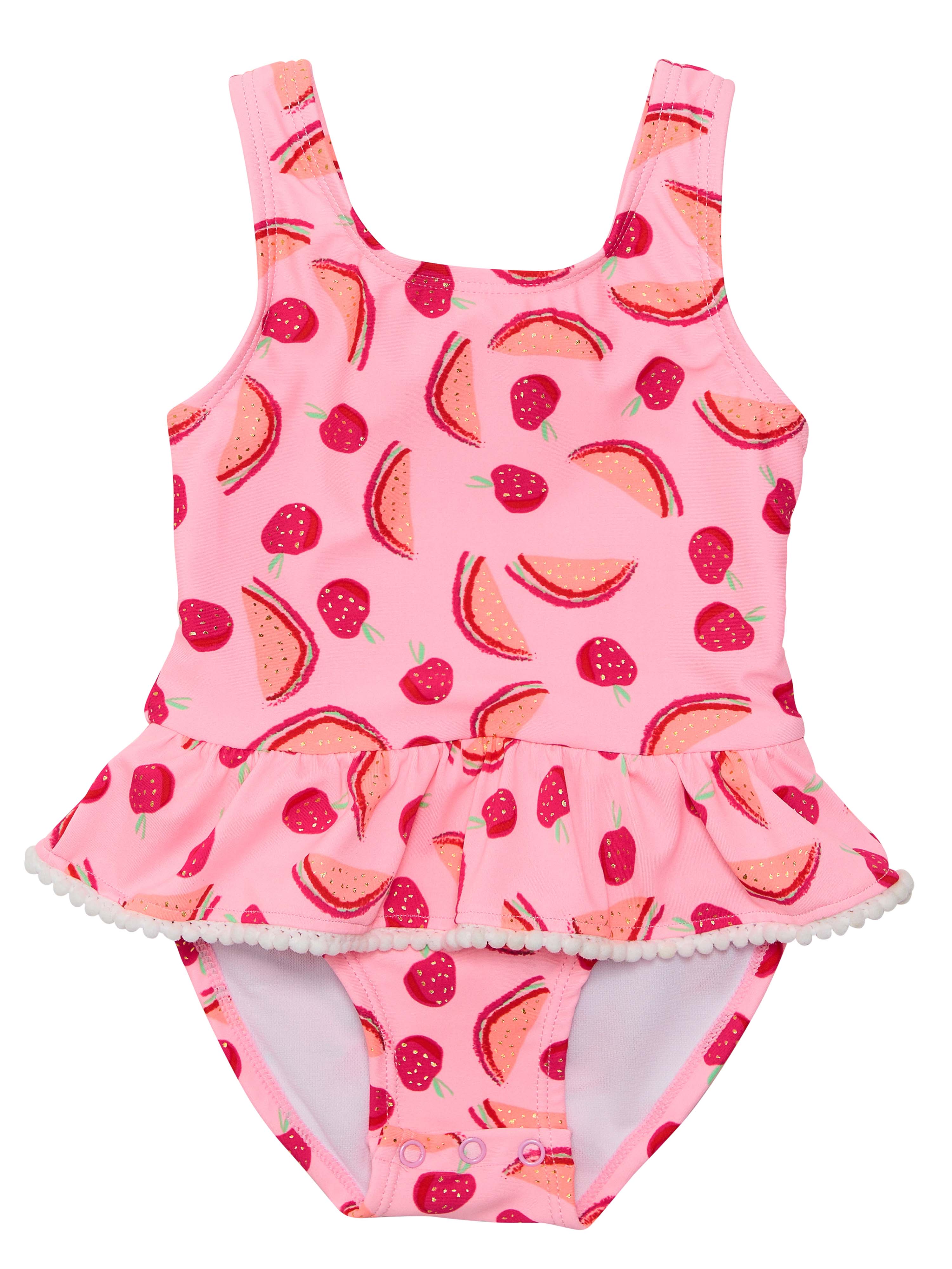 Berry Sweet Skirt Swimsuit