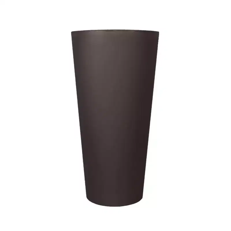 Tusco Products Cosmopolitan Round Plastic Garden Planter