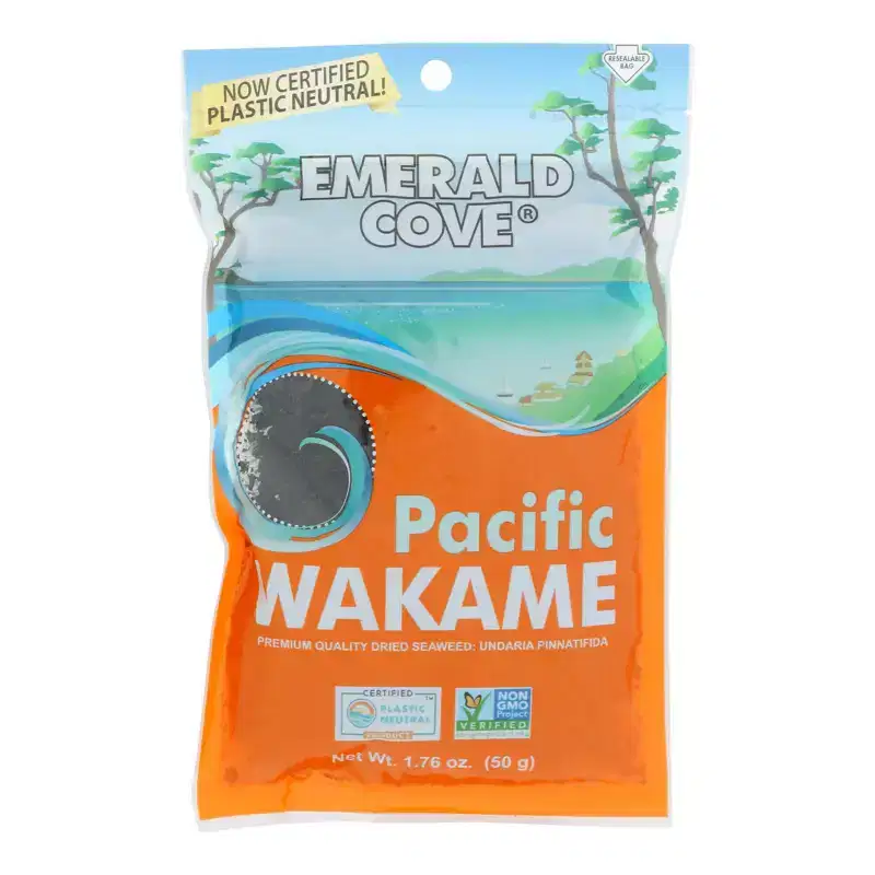 Emerald Cove Sea Vegetables - Pacific Wakame - 1.76 oz - Case of 6