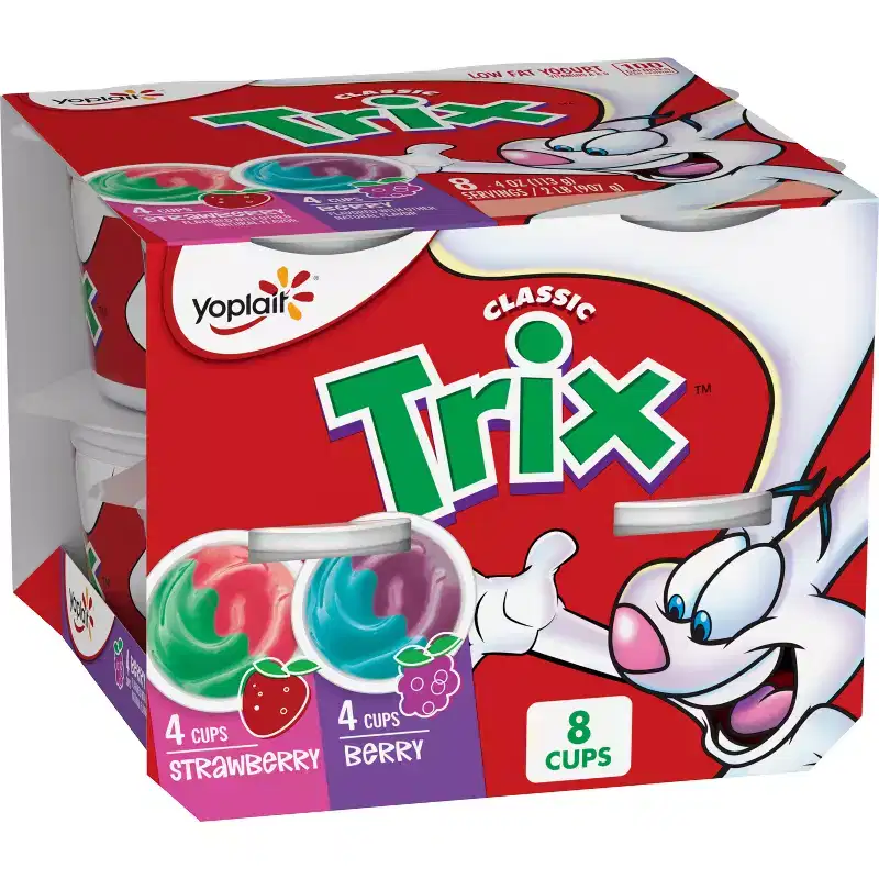 Yoplait Strawberry & Berry Kids' Yogurt - 4oz/8ct