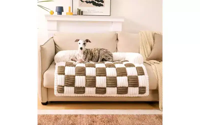 FUNNY FUZZY Couch Covers for Dogs