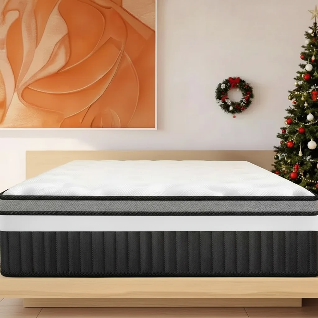 14-Inch King Hybrid Mattress �C Cooling Gel Foam, Pocket Coils, Medium Firm