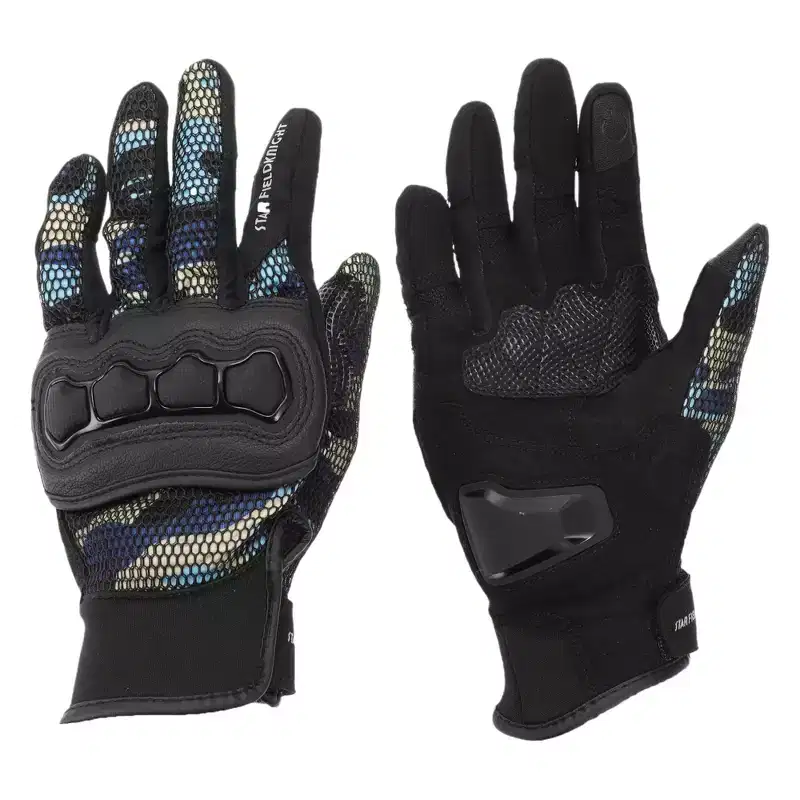 Unique Bargains Motorcycle Gloves Full Finger Gloves 1 Pair