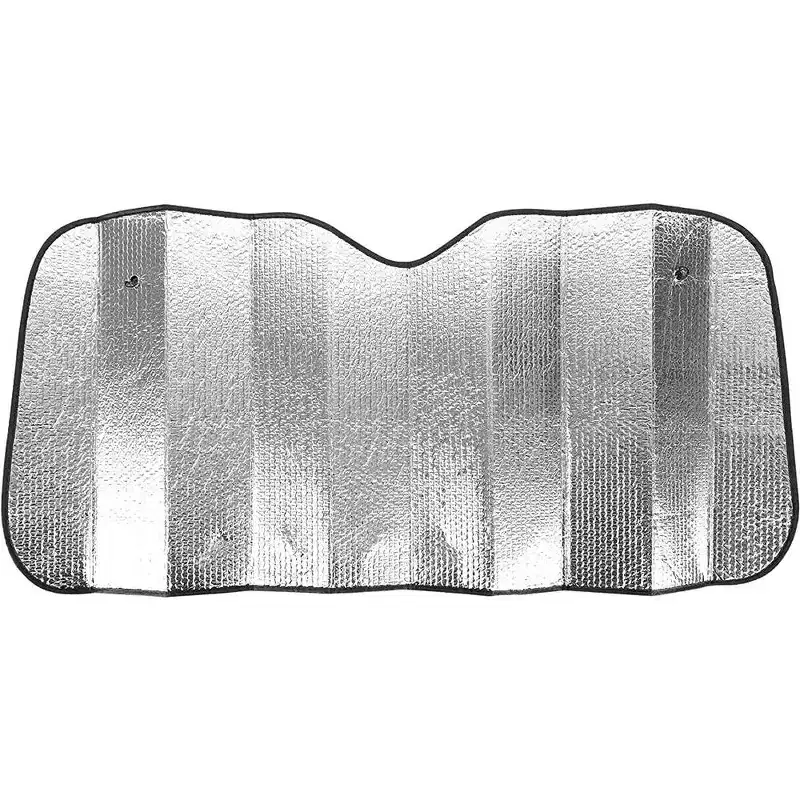 Zone Tech Accordion Car Windshield Sun Shade | Reflective Car Window Shades for UV & Sun Protection | Foldable Windshield Cover Keeps Interior Cool