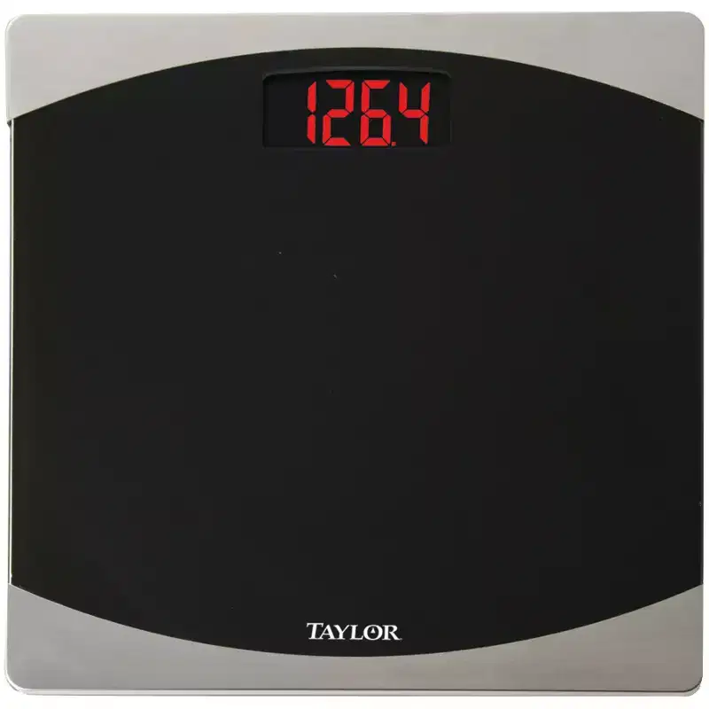 Taylor Precision Products 12-Inch x 12-Inch 400-lb Capacity Bathroom Scale