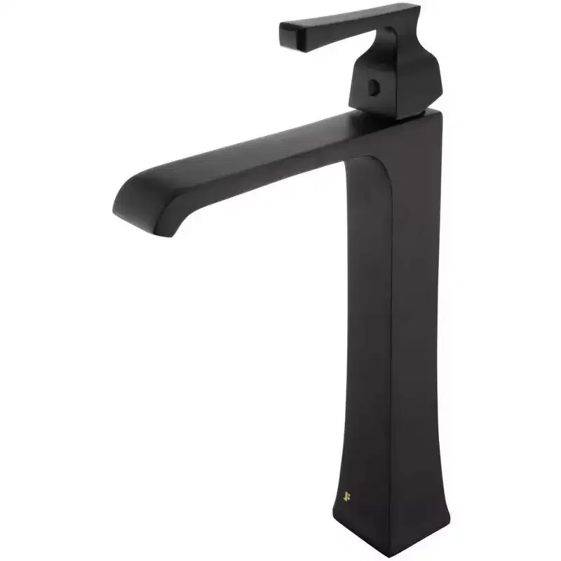 Fine Fixtures Arched Square Single Hole Vessel Sink Bathroom Faucet