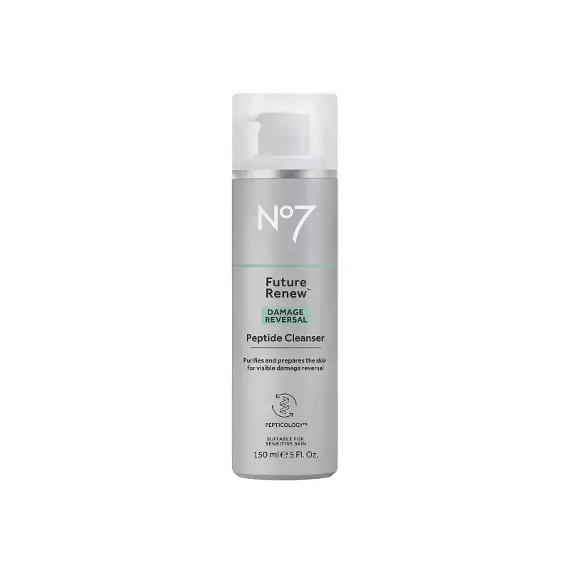 No7 Future Renew Facial Cleanser - 5 fl oz: Contains Peptides, Cream Form, Mature Skin