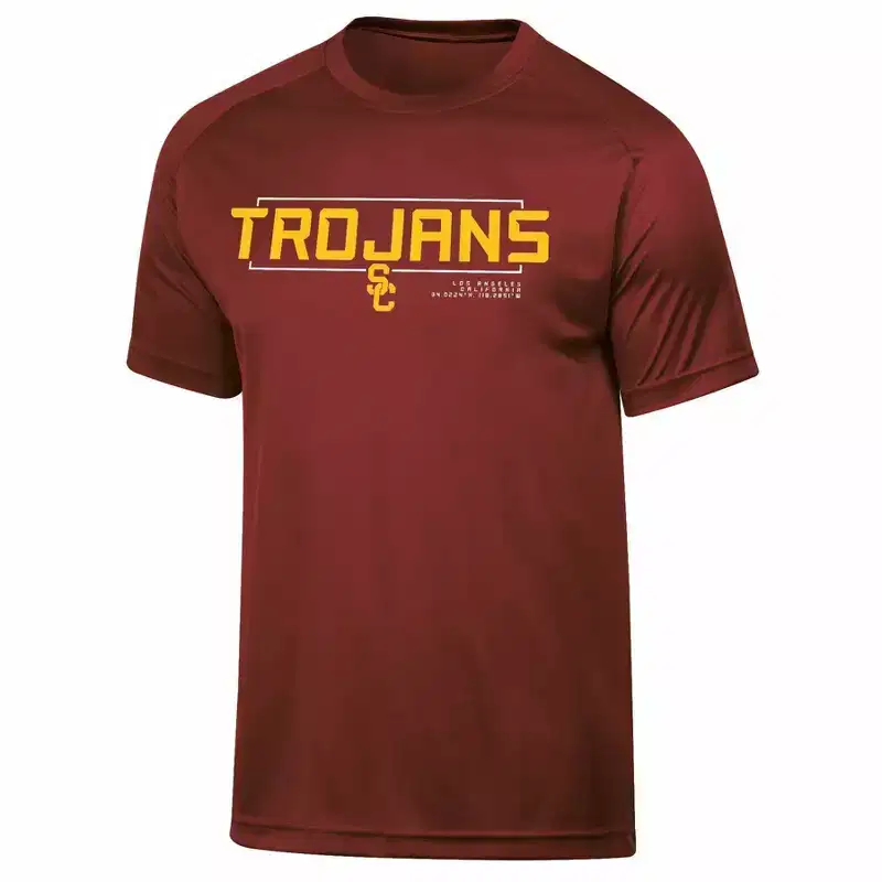 NCAA USC Trojans Men's Poly T-Shirt