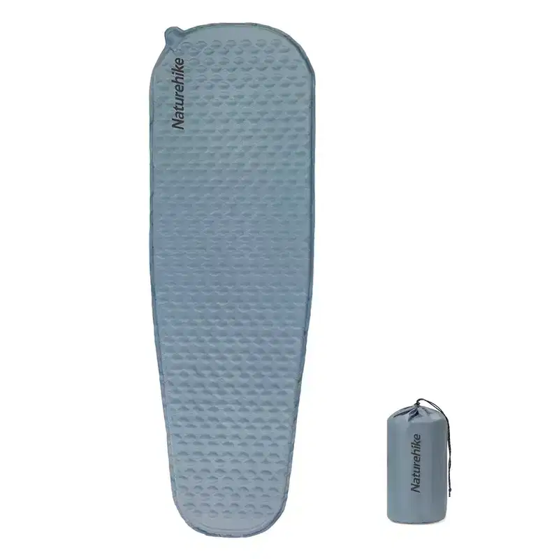 Naturehike Ultralight Self Inflating Insulated Sleeping Pad with Foam,Lightweight Rectangular Sleeping Mat for Camping Hiking,ISPO Award Winner 2024