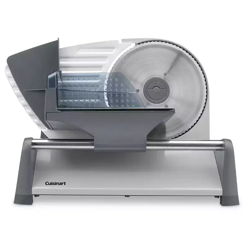 Cuisinart Kitchen Pro Food Slicer - Stainless Steel - FS-75: Electric Meat Slicer, 130W, Hand Wash, 3-Year Warranty