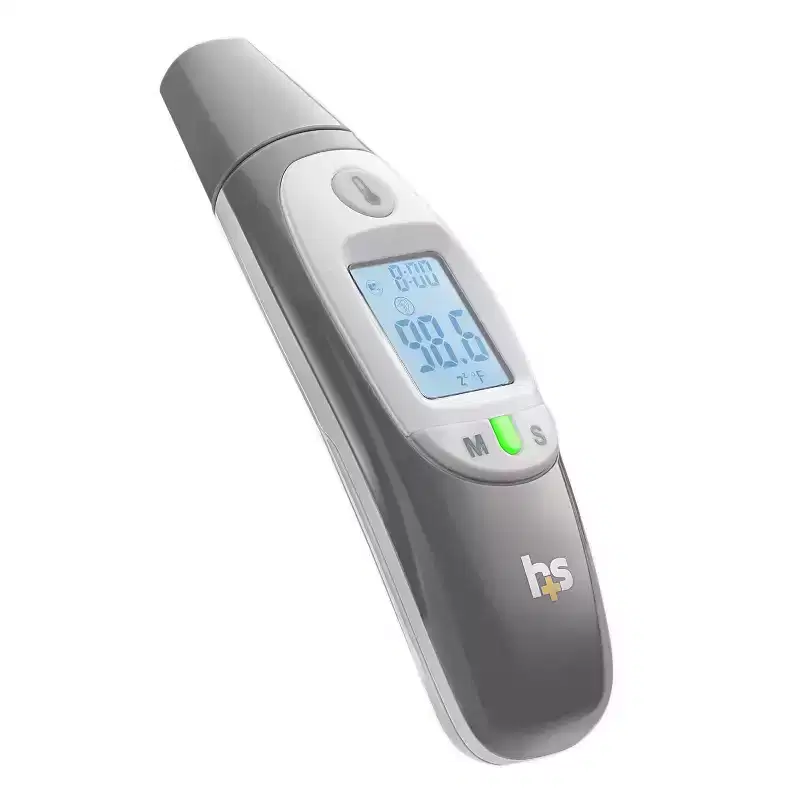 HealthSmart Infrared Digital Ear Thermometer, Instant Read, FSA/HSA Eligible, Grey