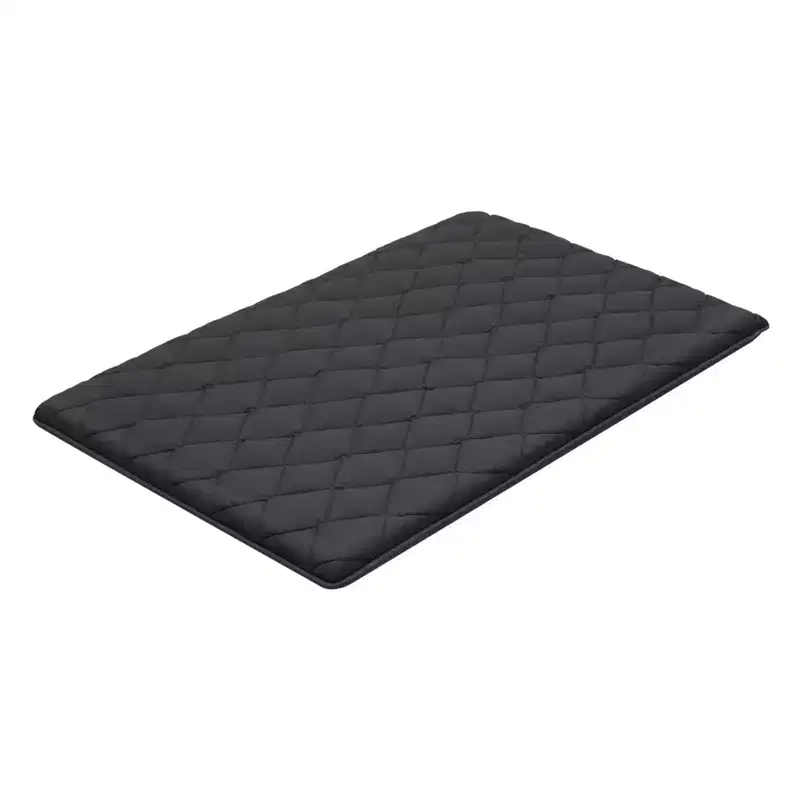 VIYET Full 80 Camping Sleeping Pads - 9-Layer Foldable with Storage Bag & Fastener,Black