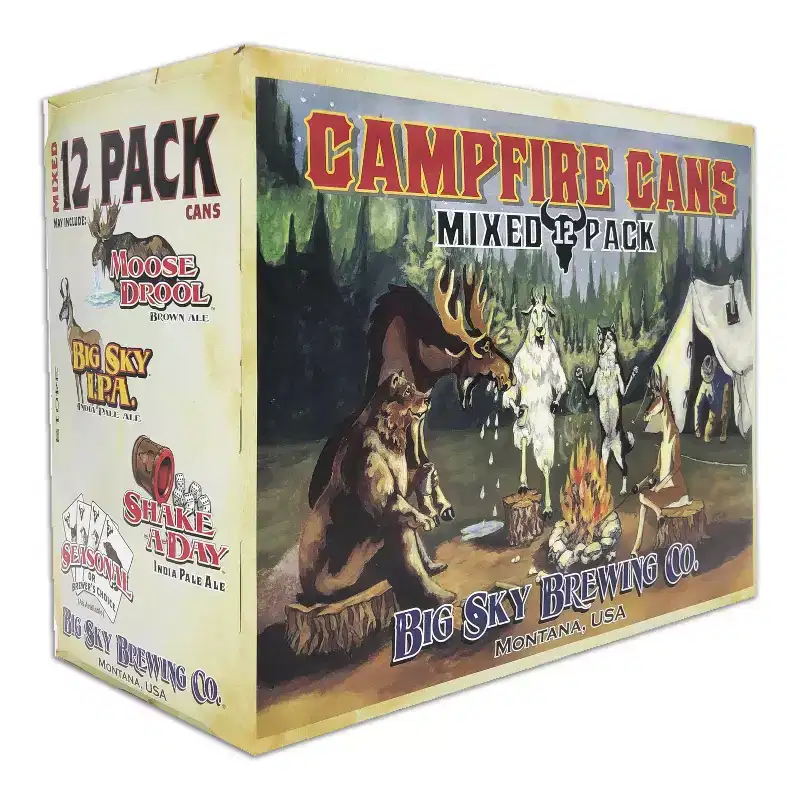 Big Sky Campfire Mixed Beer Pack - 12pk/12 fl oz Cans