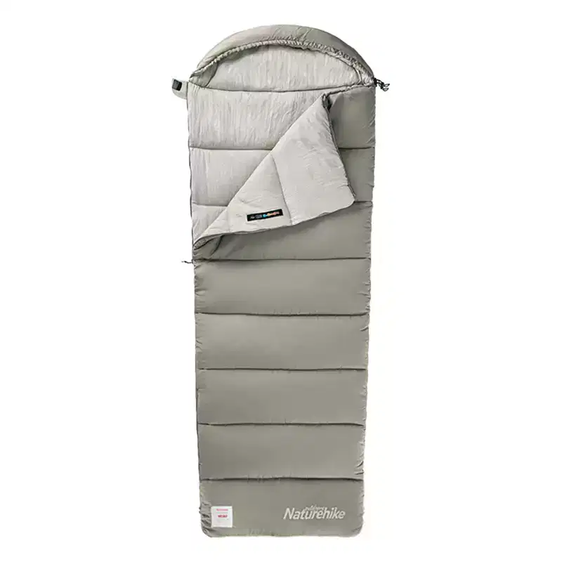 Naturehike Sleeping Bag for Adults with Hood, Hollow Cotton Sleeping Bag, Waterproof Spliceable Sleeping Bags for Camping, Hiking, Traveling- Right