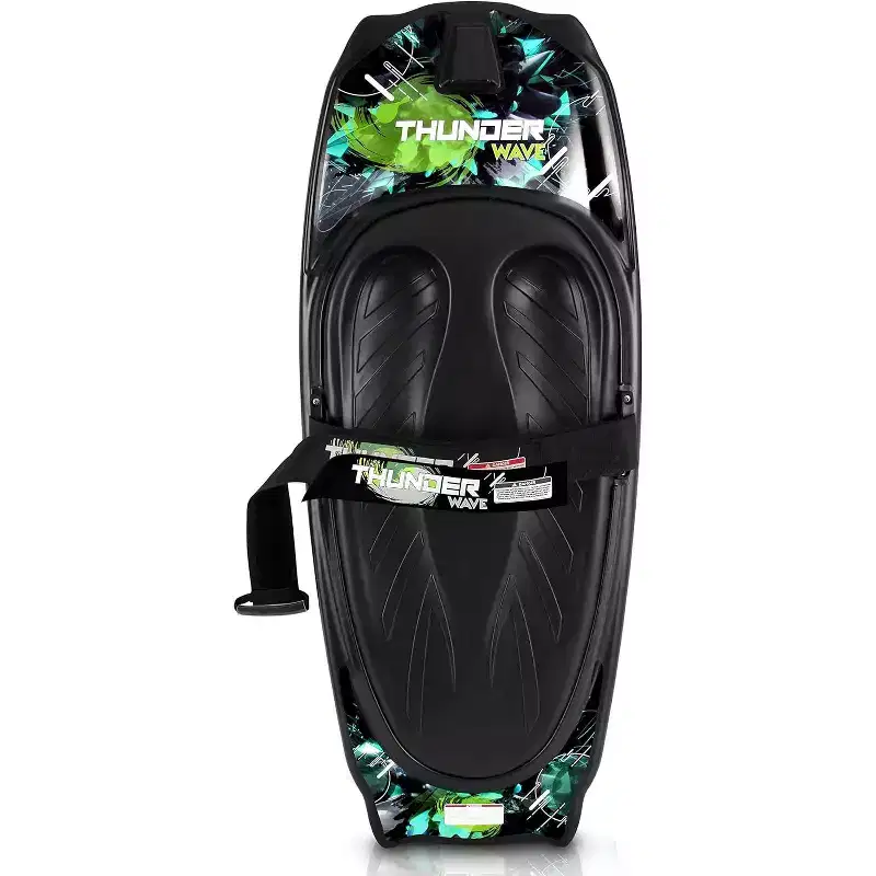 SereneLife Thunder Wave Water Sport Knee-BoardSingle Person Design, Floating & Stable, Form-Fitting Knee Slots, Marine Grade Construction