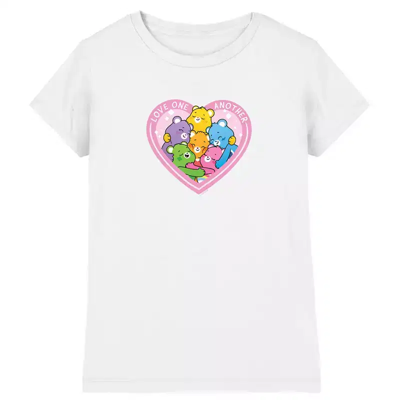 Girl's Care Bearslove One Another T-Shirt