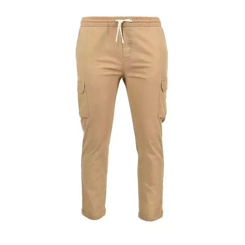 Burnside Men's Stonewash Stretch Cargo Pants | Mushroom