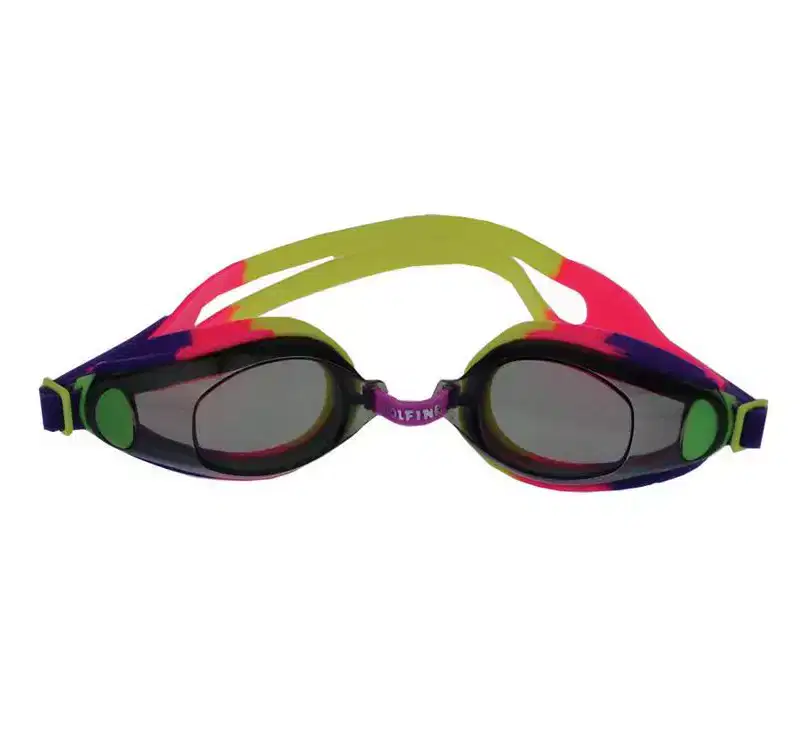 Dolifino Pro Multicolored Silicone Swim Goggles