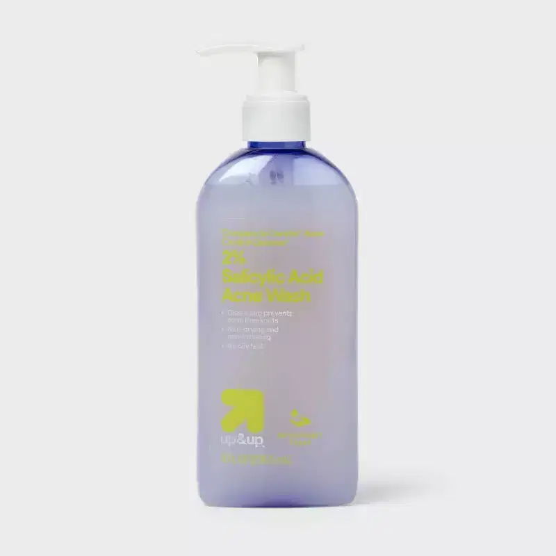 Oil Free Acne Wash with Salicylic Acid - 8fl oz - up&up™: Basic Cleansing, Normal Skin, Liquid Formula