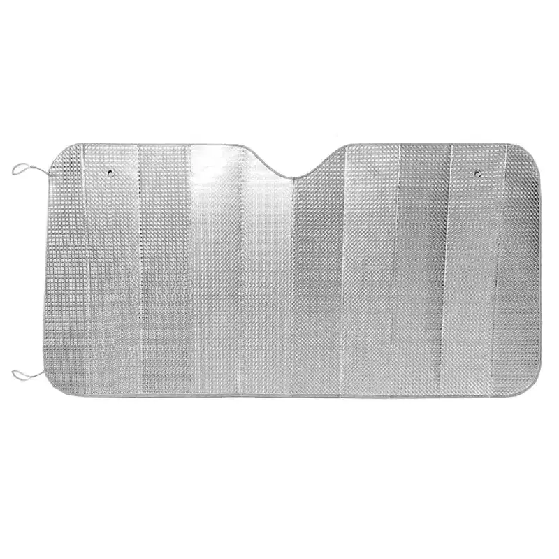 Castrol Standard Foldable Sunshade Universal 58 x 23 Car Windshield Sun Shade for Cars, Trucks & SUVs