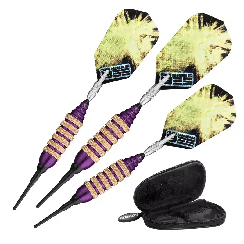 Viper Spinning Bee 16 Grams Soft Tip Darts - Purple