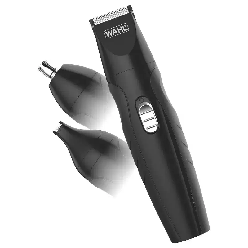 Wahl All In One Cordless Electric Beard Trimmer, Detailer, and Nose Trimmer for Men: Body Hair & Ear Trimmers, Includes Lubricating Oil