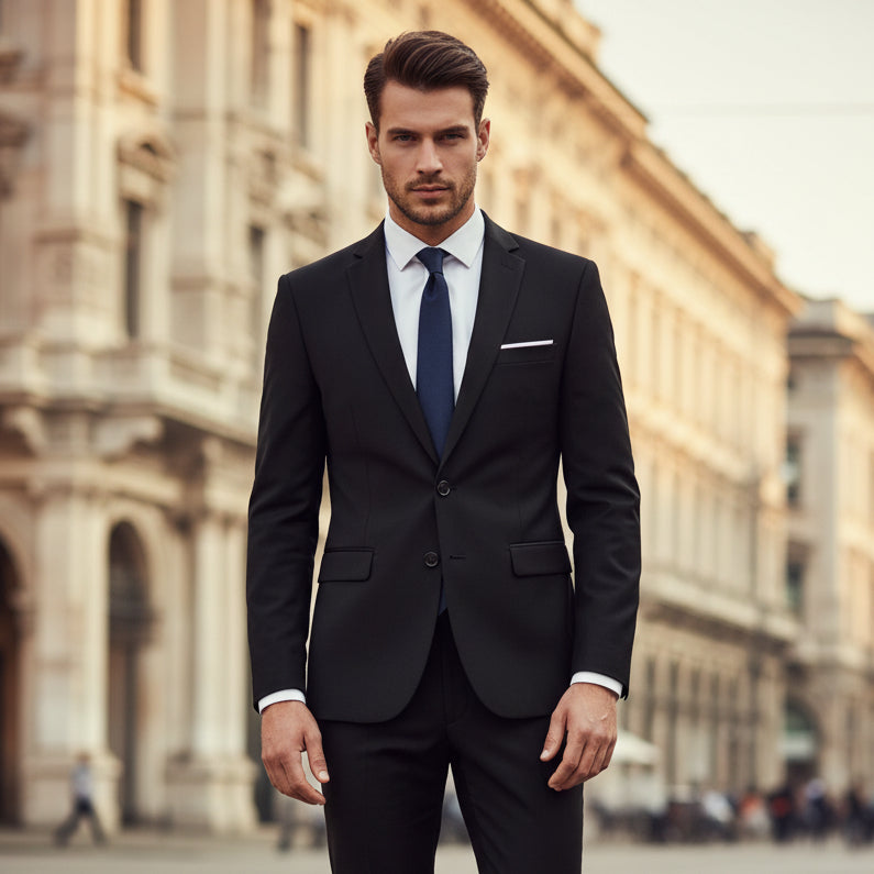 Men's Slim Fit 2-Button Suit Jacket