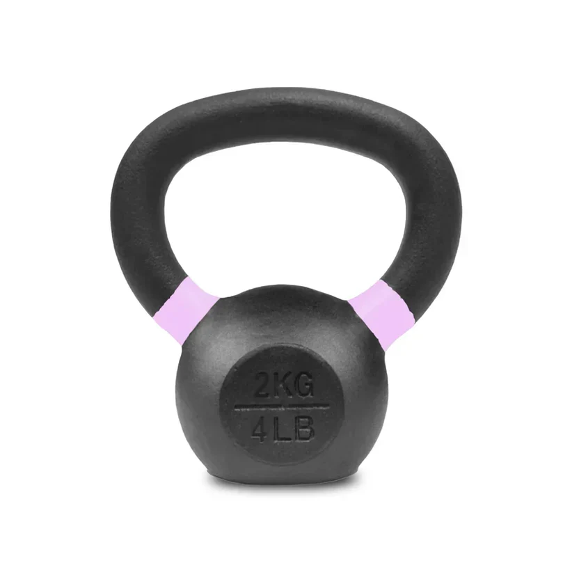Cast Iron Kettlebells Set &uml;C Solid Iron, Rust Resistant Coating, Ergonomic Grip &uml;C Full Body Strength & Power Training &uml;C Ideal for Home Gyms