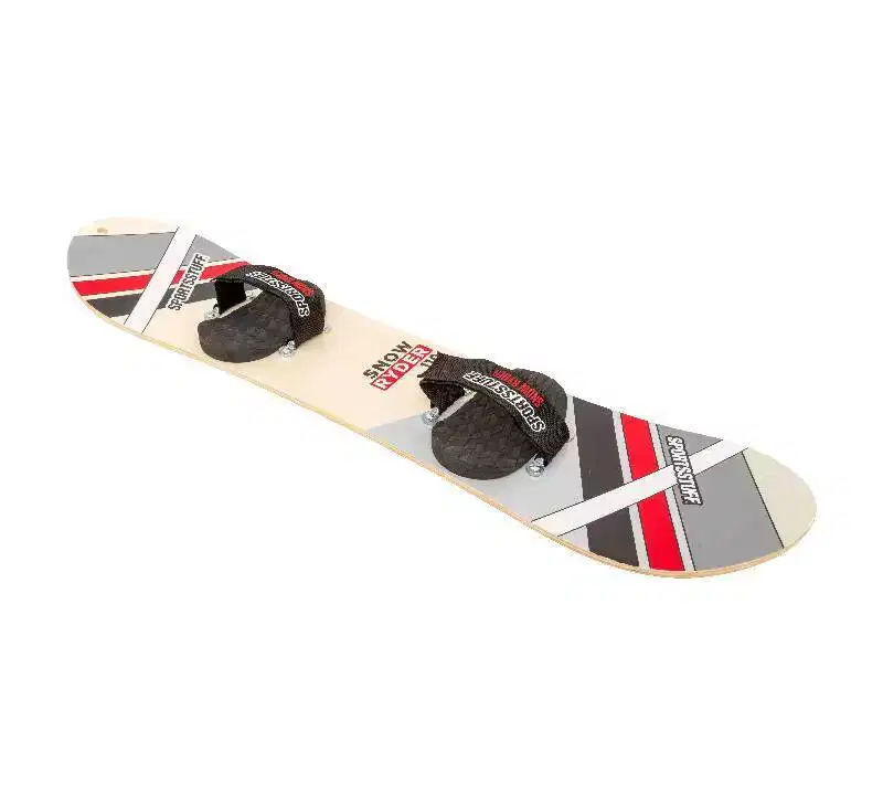 Sportsstuff Kids' Snow Ryder 110cm Snowboard 42'' - Black/Red