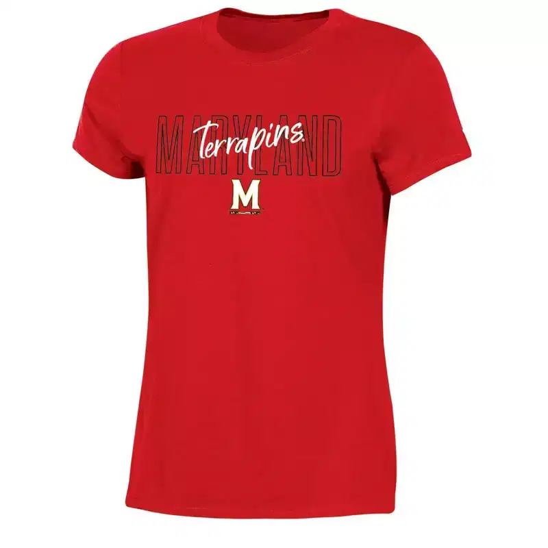 NCAA Maryland Terrapins Women's Crew Neck T-Shirt
