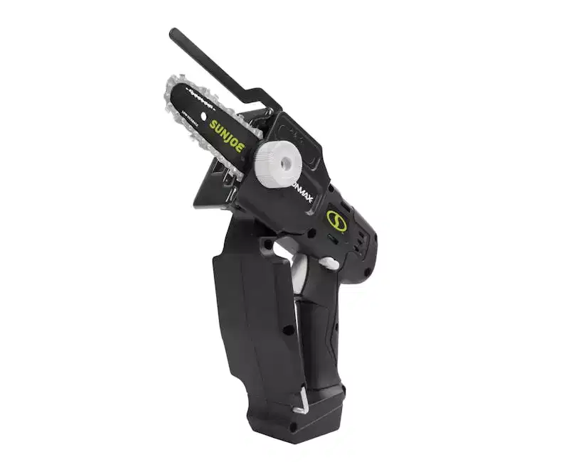 Restored Sun Joe 24V-HCS-4-LTE | 24-Volt IONMAX Cordless Pruning Hand Held Saw Kit | 4-inch | W/ 2.0-Ah Battery + Charger (Refurbished)