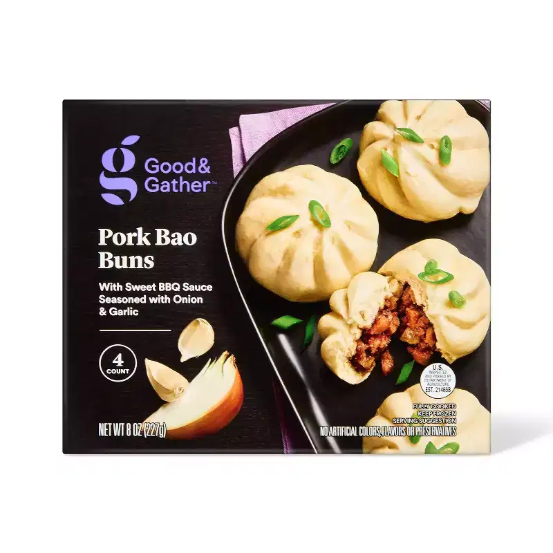 Frozen BBQ Pork Bao Buns - 8oz - Good & Gather™