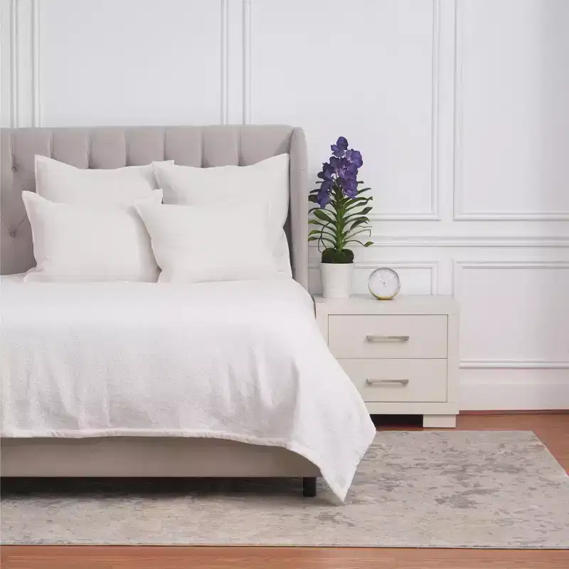 EY Essentials Chander Dove Queen Coverlet Bedspread