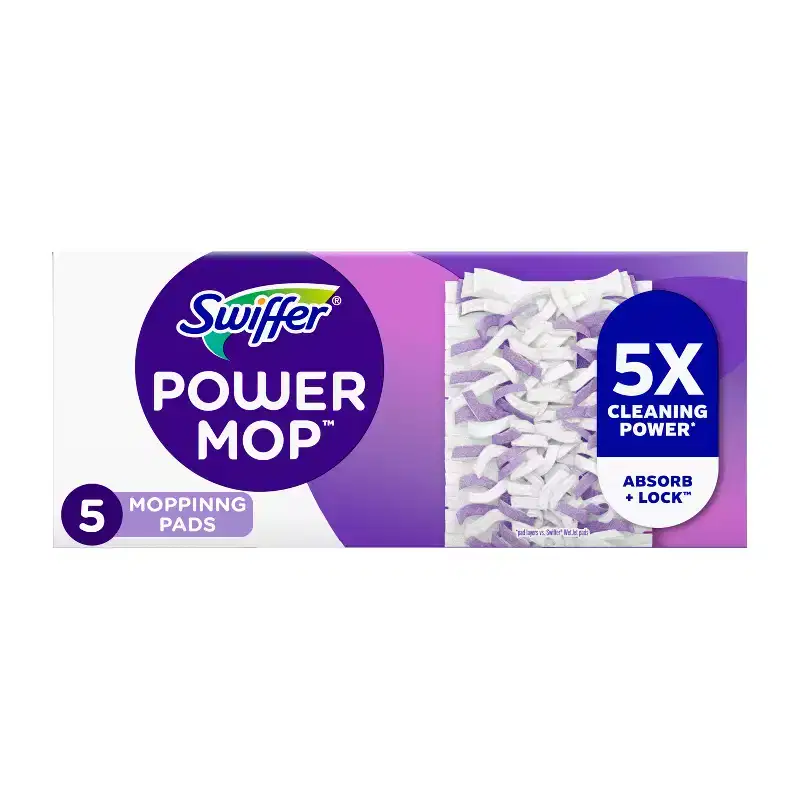 Swiffer Power Mop Multi-Surface Mopping Pad Refills for Floor Cleaning