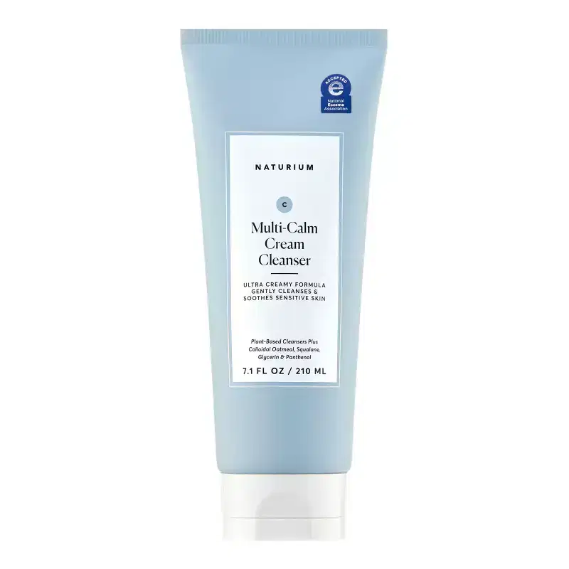 Naturium Multi-Calm Cream Cleanser - 7.1 fl oz: Calming, Propylparaben-Free, For Combination & Sensitive Skin