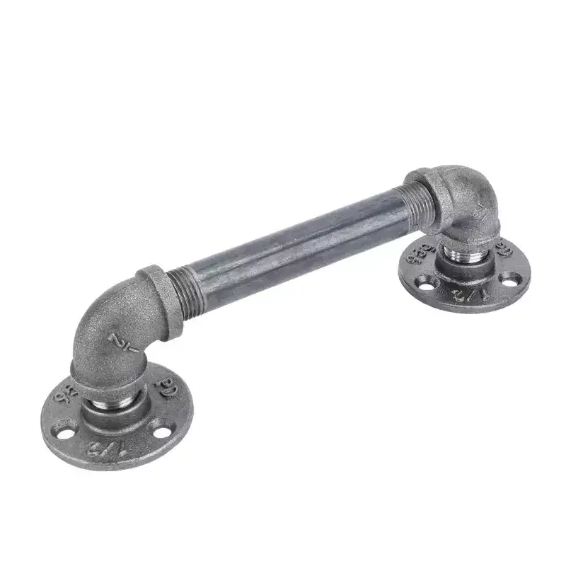 Pipe Decor 1/2 in. Barn Door Handle - Mini Flange - 9.875 L