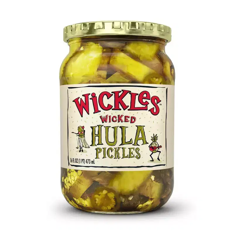 Wickles Wicked Hula Pickles - 16oz