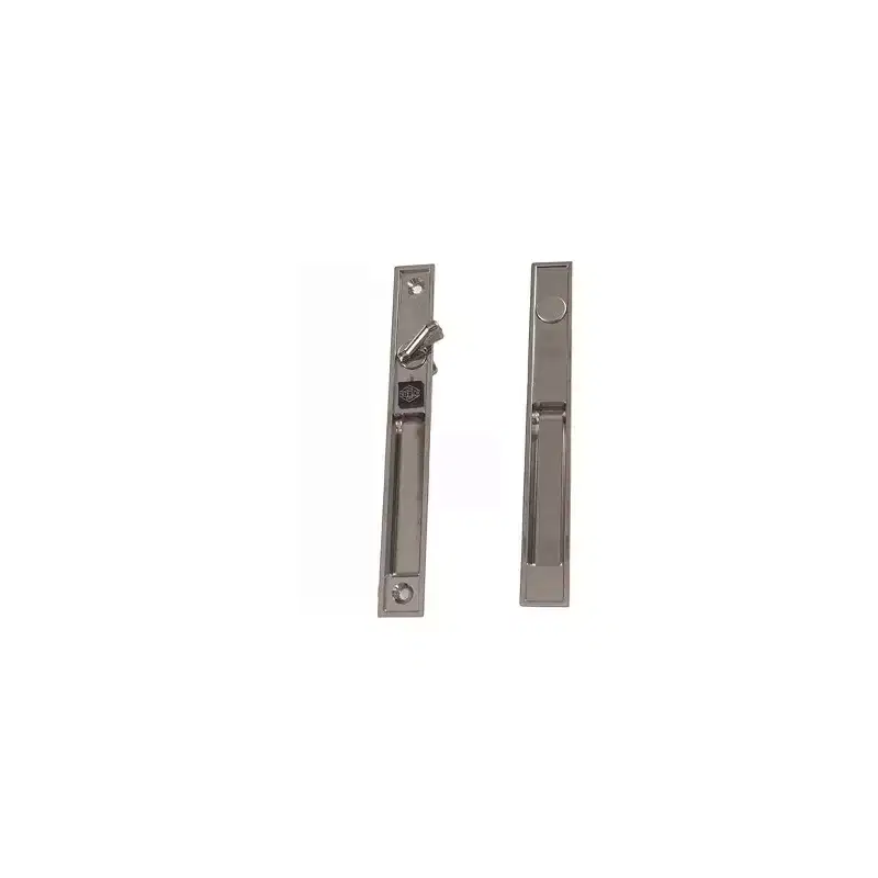 Brixwell 13-175 Patio Door Handle flushmount Handle Set pdh 41 less Key Lock Chrome