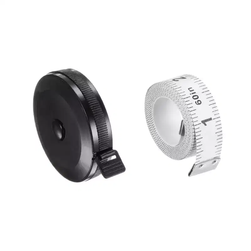 Unique Bargains Retractable Fiberglass ABS Plastic Cloth Sewing Soft Tape Measure 2 Pcs