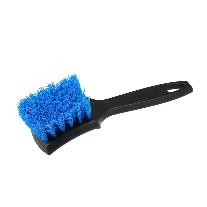 Unique Bargains Short Handle Soft Bristle Car Washing Wheel Tire Brush