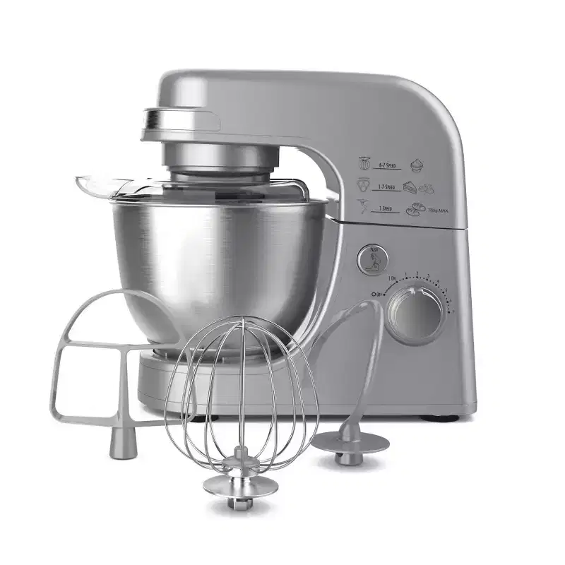Hamilton Beach Stand Mixer 7 Speeds 4 Quart Capacity Silver 63385: Metal, 300W, Dishwasher-Safe Parts, 1-Year Warranty