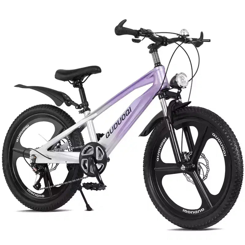 NAYSAYE 20 Inch Kids Mountain Bike with 7-Speed Drivetrain and Magnesium Alloy Frame for Boys and Girls Ages 8-12, 57.09*21.65*29.92