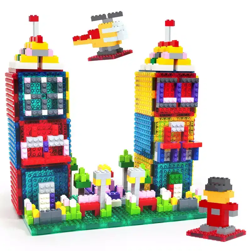 PICASSO-TILES 1016PCS Magnetic Tiles & Bricks Combo, STEM Construction Educational Toy Set for Kids, Compatible with Major Brands