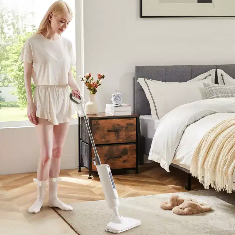 Lightweight Steam Mop for Floor Cleaning with 2 Washable Pads| Sweetcrispy