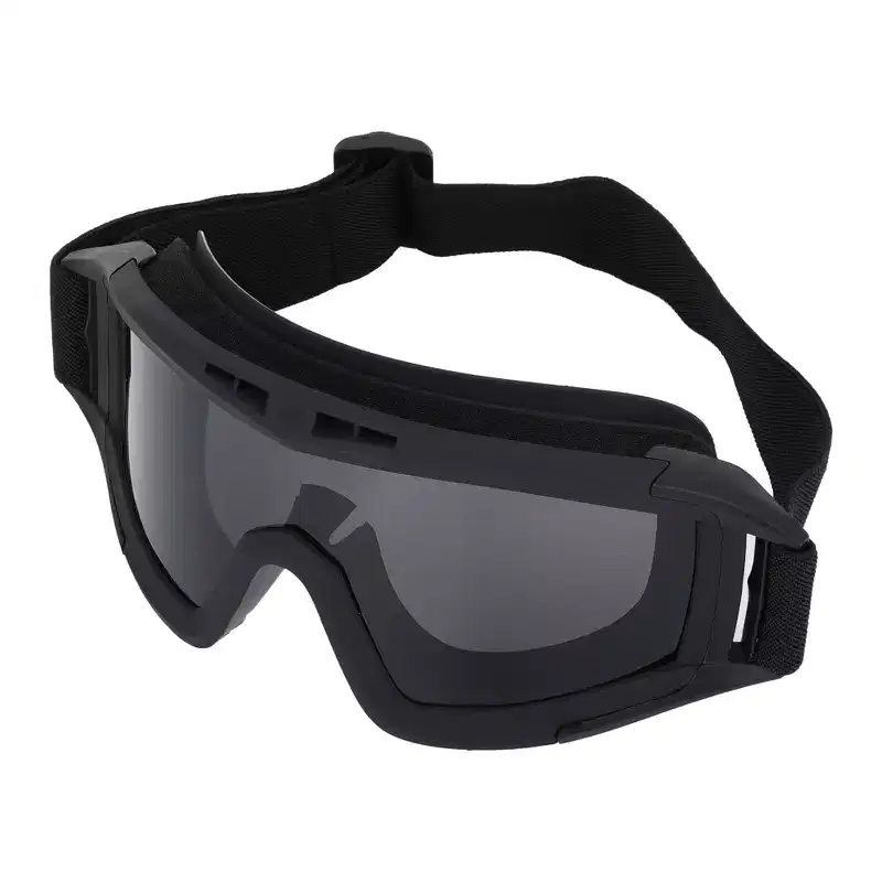 Unique Bargains Durable Universal Motorcycle Goggles Dimmable UV Protection TPU 1PC