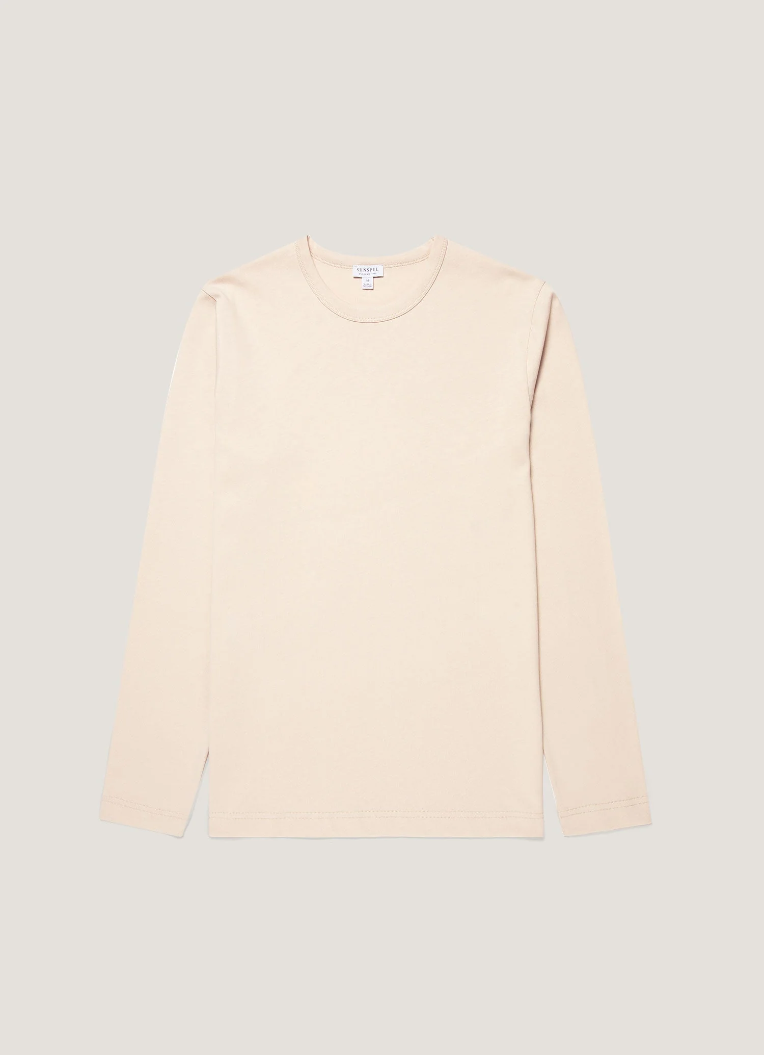 Men's Long Sleeve Heavyweight Classic T-shirt in Swansdown